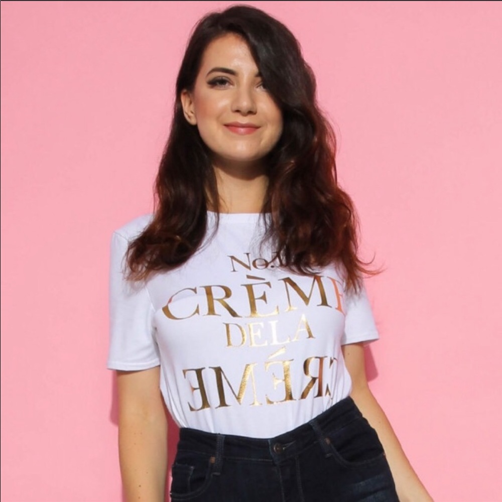 No. 1 Creme’ de la Creme’ Tee - Picture 3 of 5